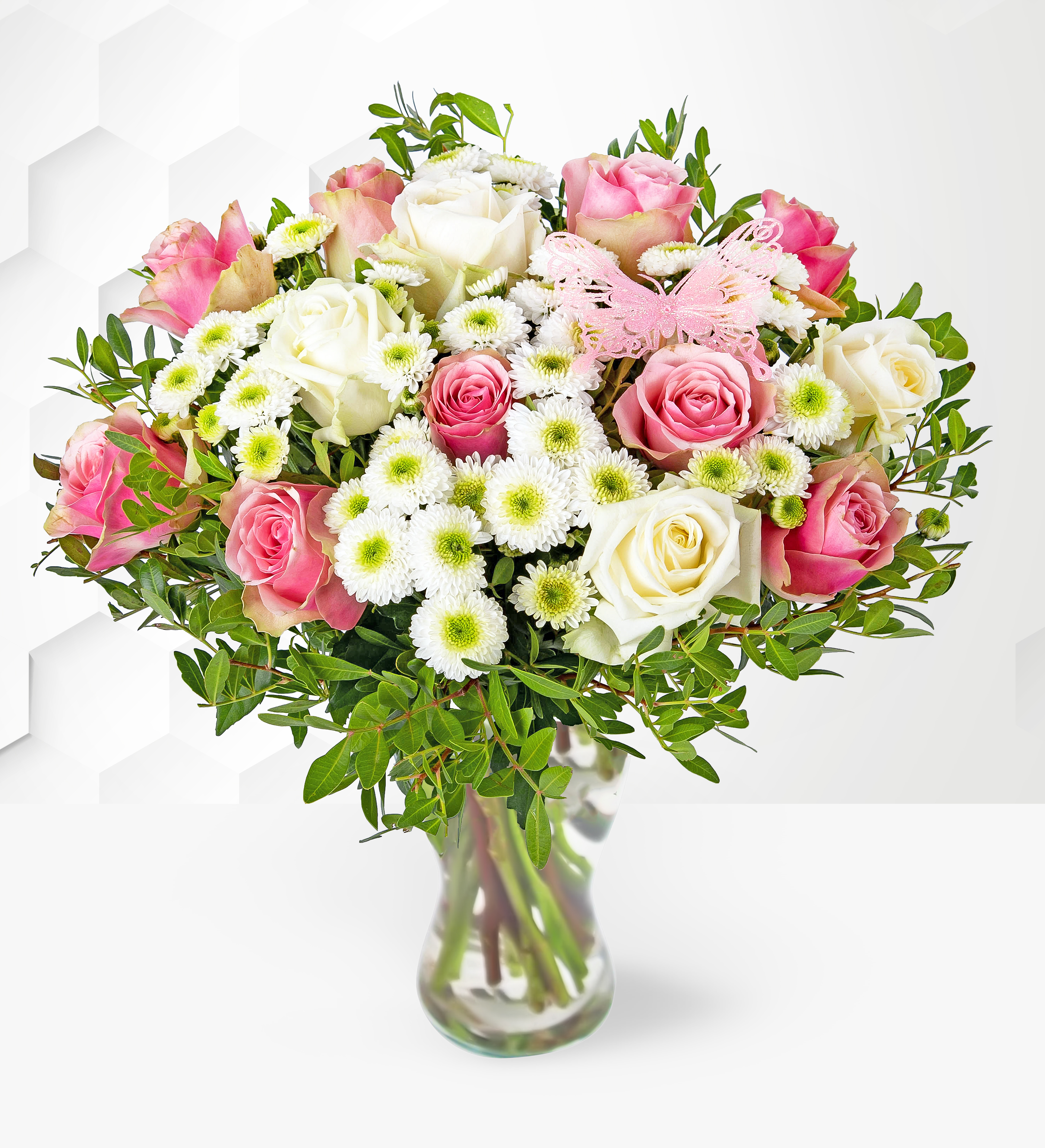 Rose Medley Mothers Day Flowers UK - Flowers For Mum - Mum Flowers - Free Chocs